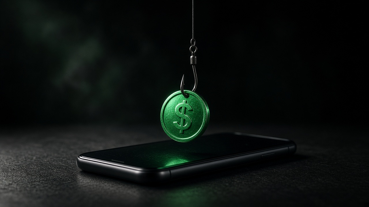 陌生的 USDT 就像挂在鱼钩上的诱饵，看起来是钱，其实是陷阱